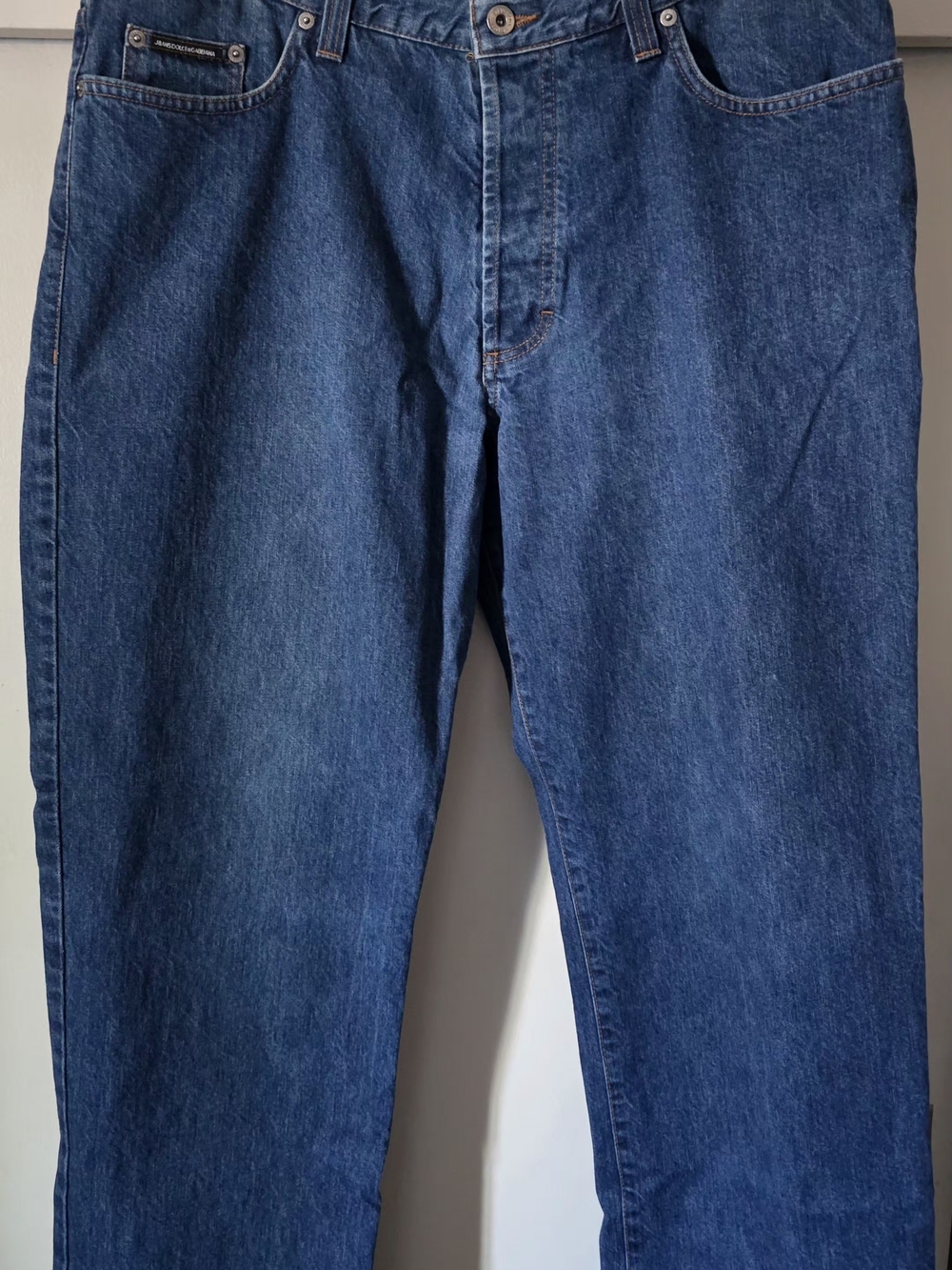 Men's "Dolce & Gabbana" Classic Blue Denim Jeans
